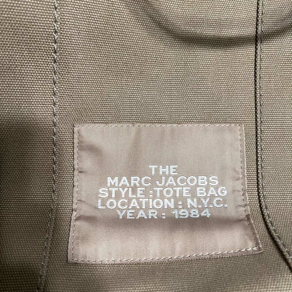 Gently Used Michael Kors The Canvas Tote Bag in Sleet Green in Medium